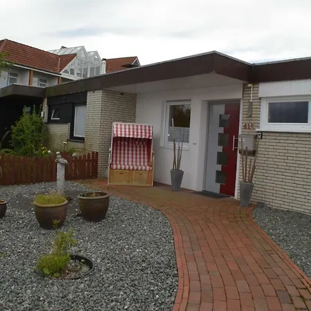 بيت للعطل Ferienhaus Bambus, Mit Blick Auf Das Hooksieler Tief