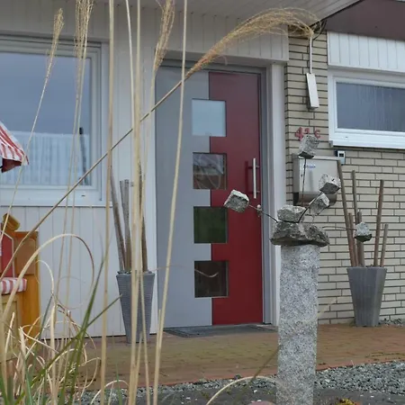 بيت للعطل Ferienhaus Bambus, Mit Blick Auf Das Hooksieler Tief *